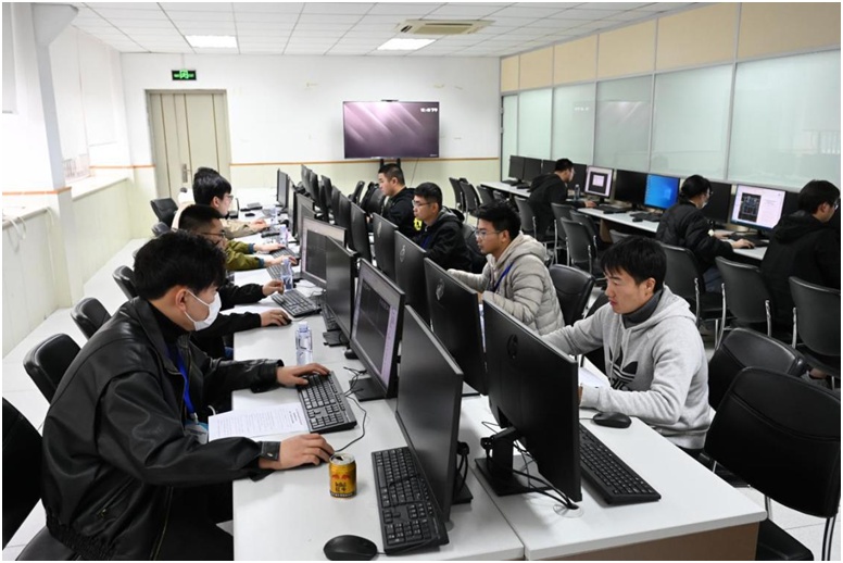 數字賦能，智建未來——市住房城鄉建設管理委觀摩建筑信息模型技術員項目決賽現場